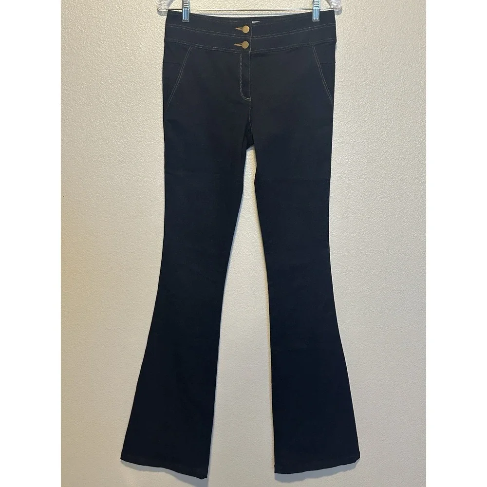 VERONICA BEARD Skinny Flare sz. 6/30Wx36L Womens Mid‎ Rise Stretch Jeans Indigo